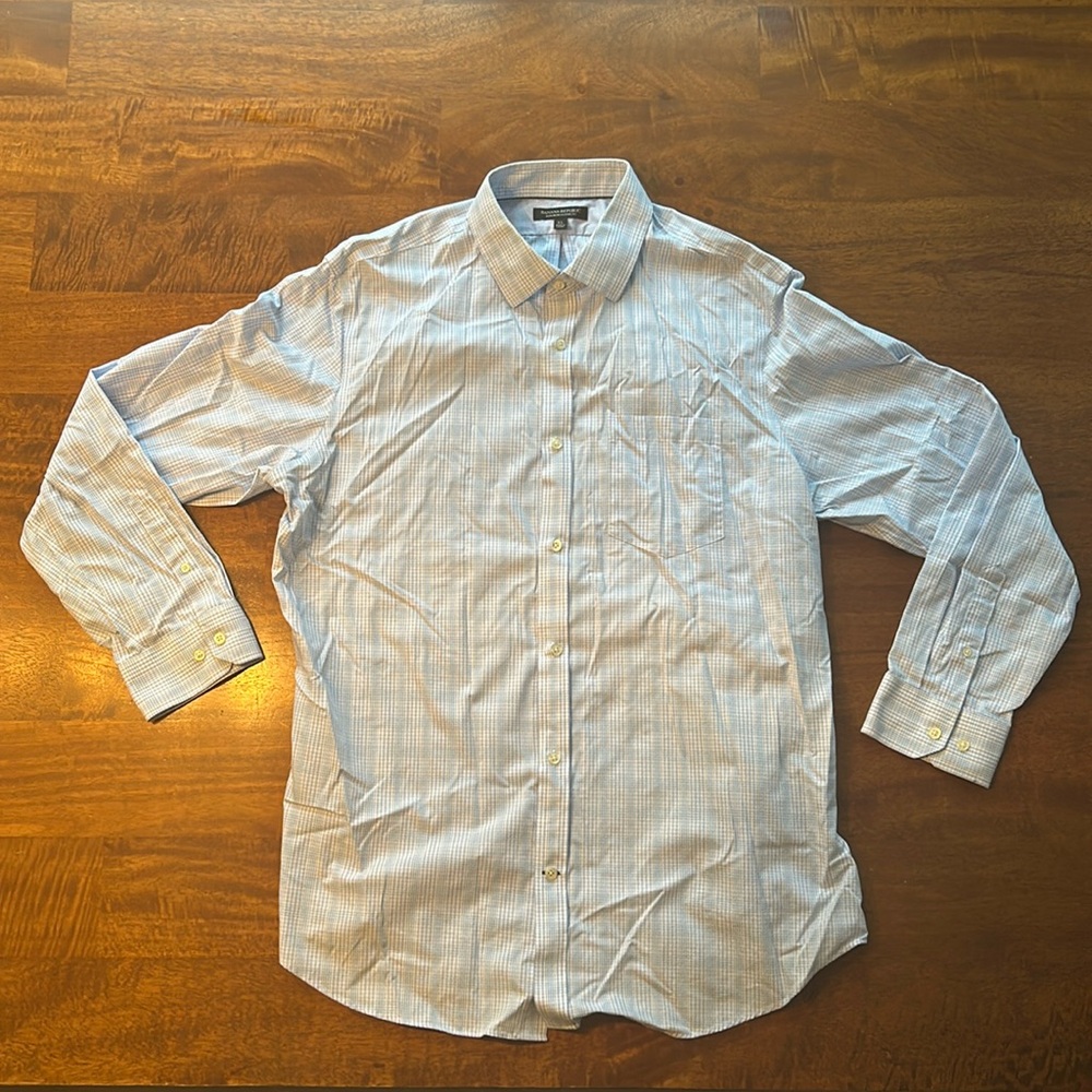 Banana Republic men’s long sleeve non-iron classic fit dress shirt, XL